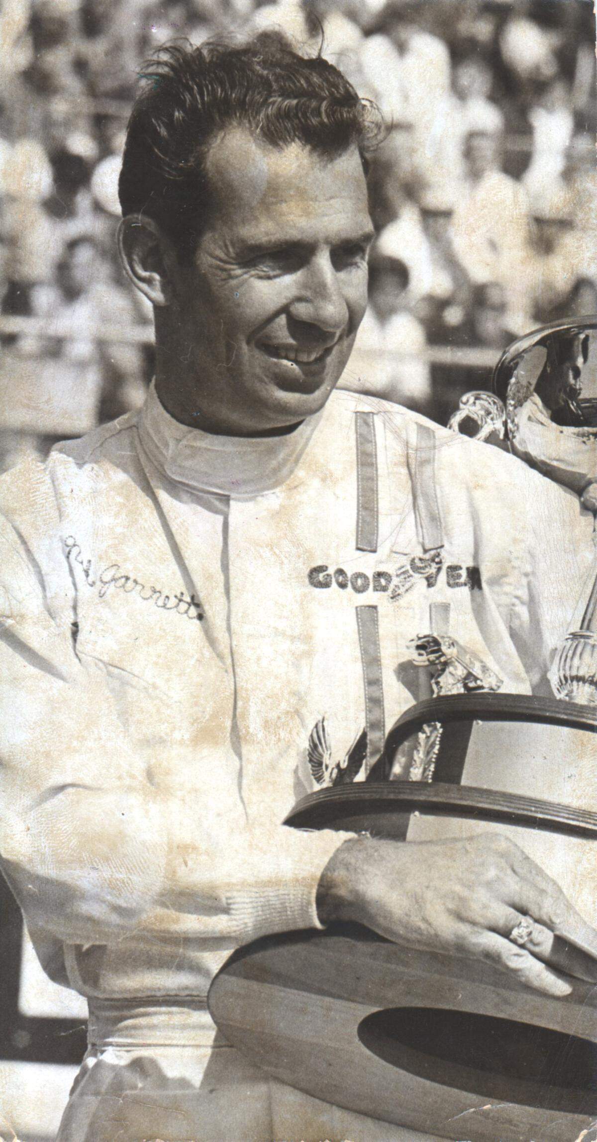 NASCAR driver Ned Jarrett on October 30, 1966. Observer File Photo