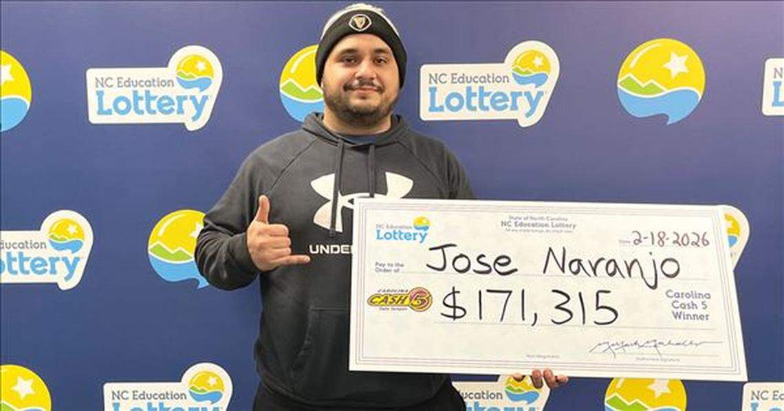Jose Naranjo says he will start his own food truck and tour festivals, according to a Feb. 20 news release from the N.C. Education Lottery.