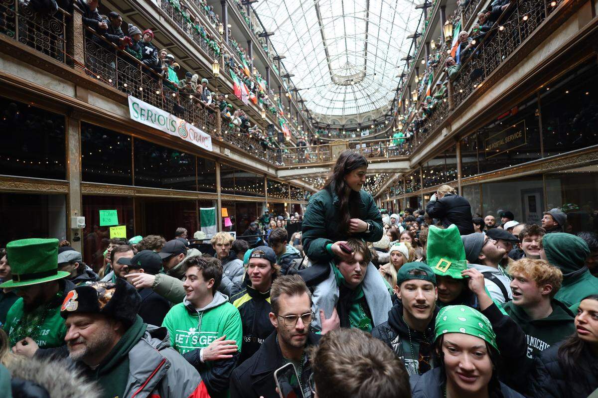 Part of the St. Patrick’s Day celebration in Cleveland March 17. Avelo Airlines starts new nonstop flights from Concord-Padgett Regional Airport to Indianapolis on June 18 and Cleveland on June 19.