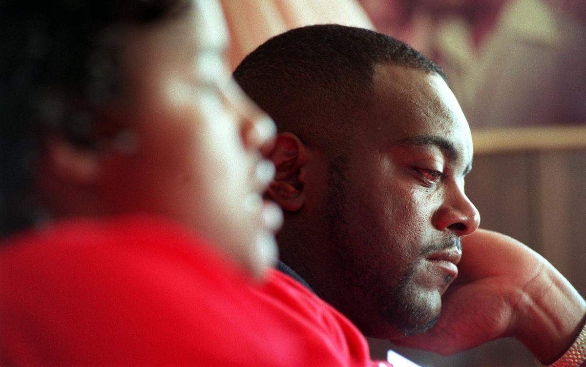 Harold Degree, Asha Degree’s father, waits for news of his daughter, who has been missing since February 14, 2000.