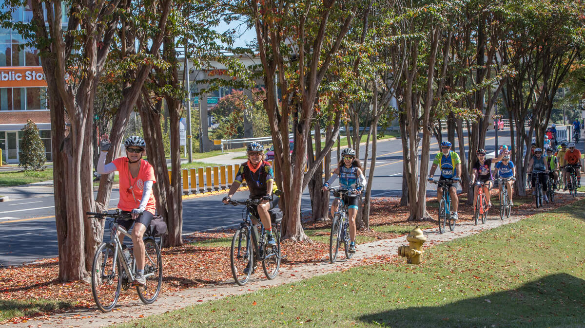 Shannon Binns, executive director of Sustain Charlotte said, the city has plans in place to make streets safer for cycling.