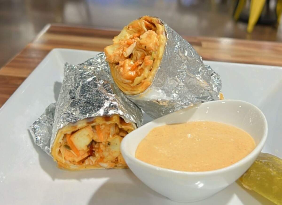 Chicken Shawarma at Desi District.