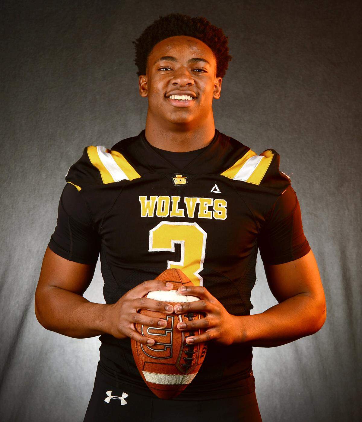 Lincolnton Wolves linebacker Jalaythan Mayfield on Tuesday, December 9, 2025.