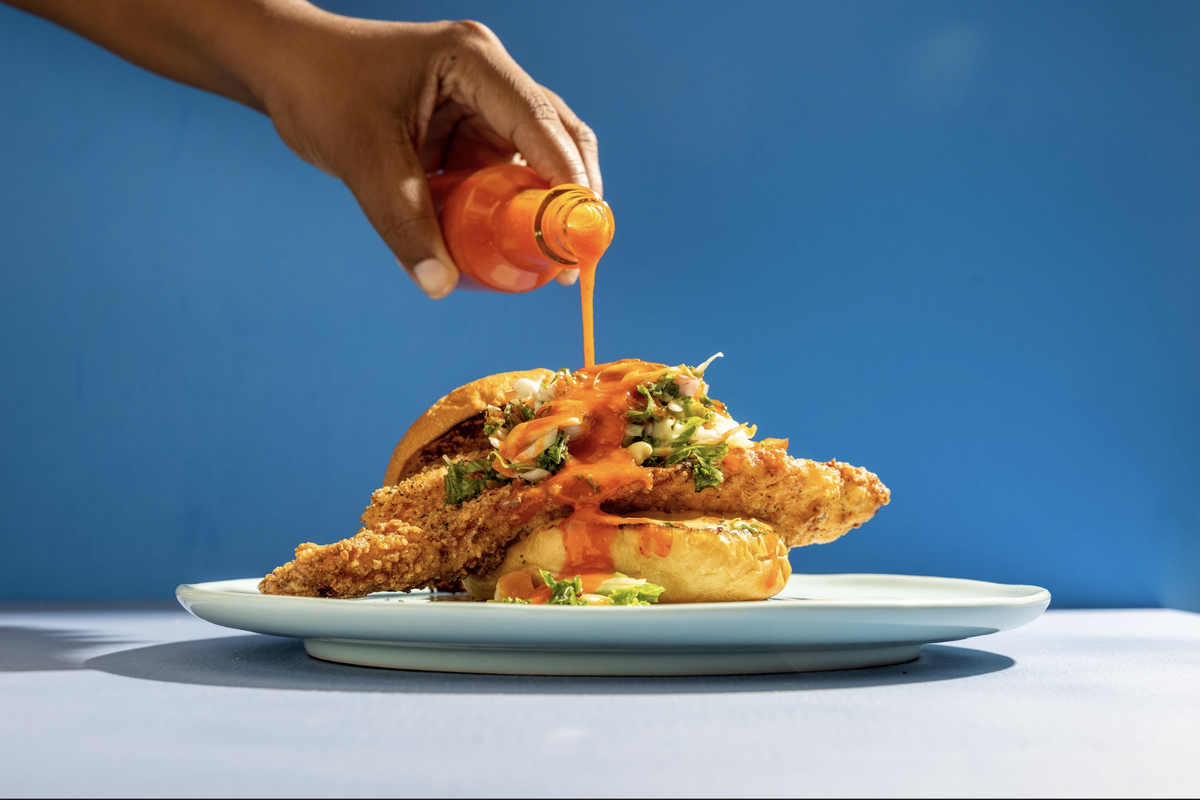 Uncle Gene’s Fish Sammich is among Jimmy Pearls’ most popular dishes.