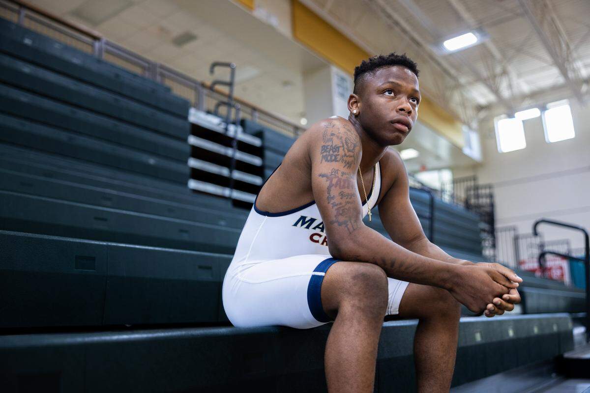 Mallard Creek's Cameron Stinson in 2024.