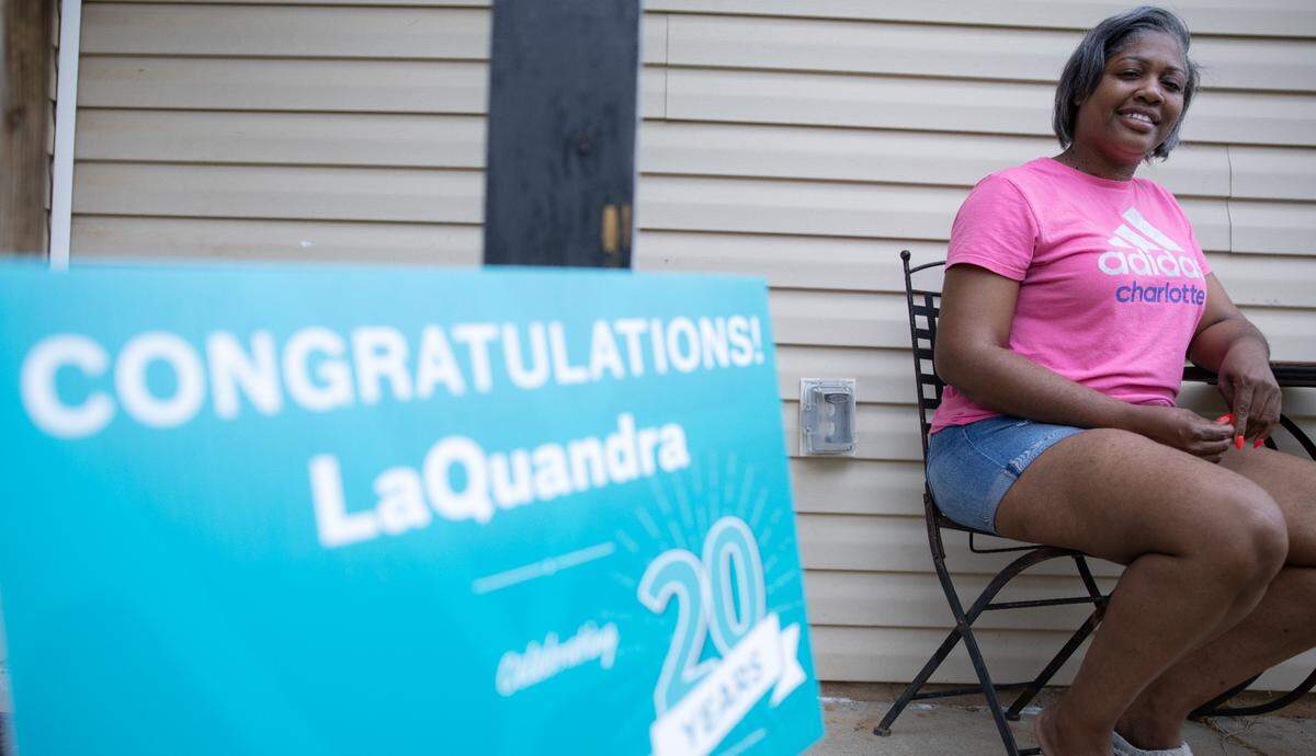 LaQuandra Rouse is a longtime healthcare worker at Charlotte’s Atrium Health. Still, it took her some time to decide to get vaccinated.