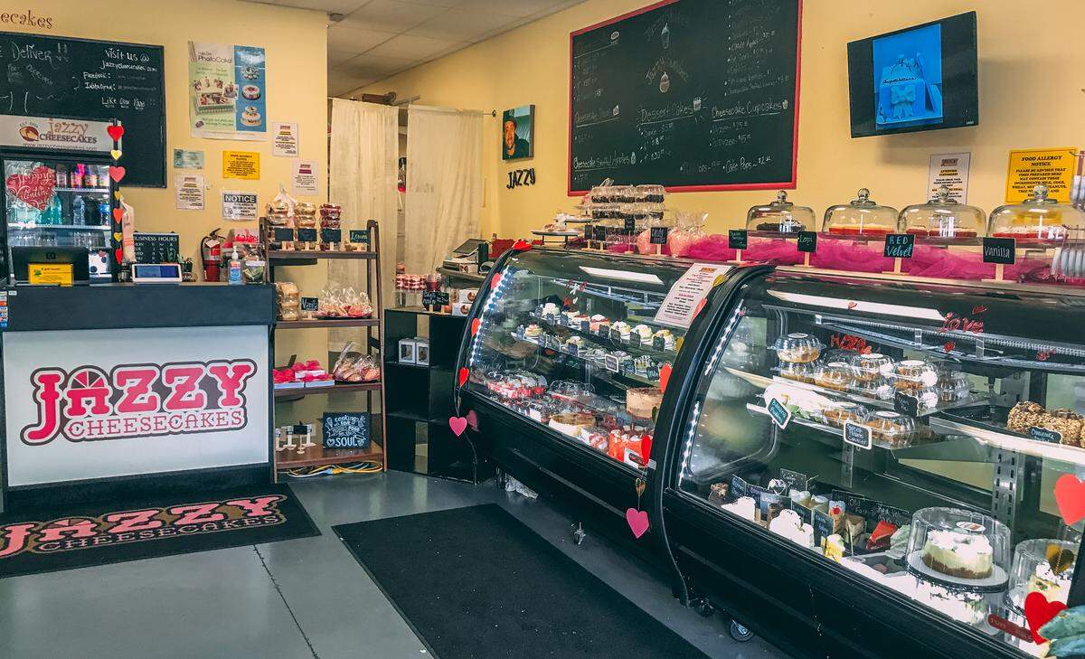 Jazzy’s Cheesecakes is in Northlake.