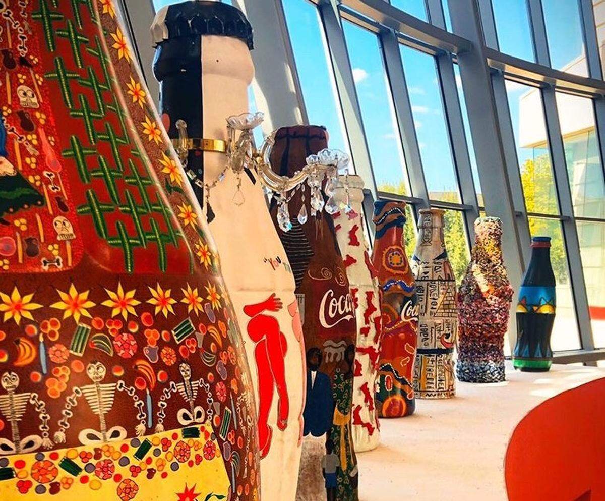 At the World of Coca-Cola, visitors can taste more than 100 flavors of Coke flavors from around the world.