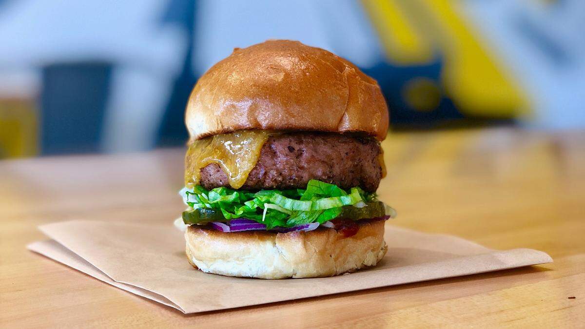 Little Big Burgers come with a thicker patty on a smaller bun, with shredded lettuce, red onion, pickles and its signature Camden’s Catsup.