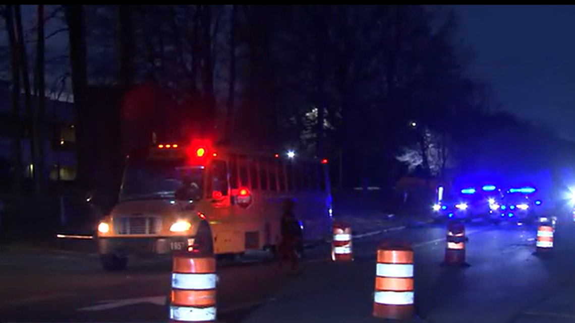 Elementary school student hit while trying to get on bus in northeast Charlotte