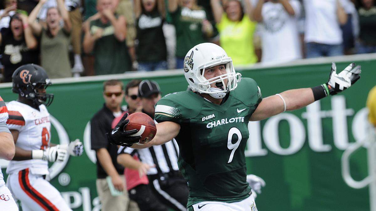 Charlotte played its first college football game