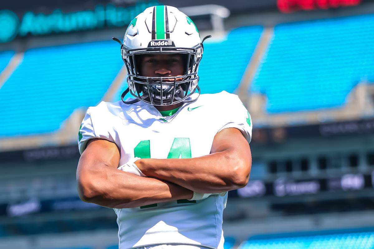 Myers Park High junor Rodney Dunham has more than 20 major college Division I football offers
