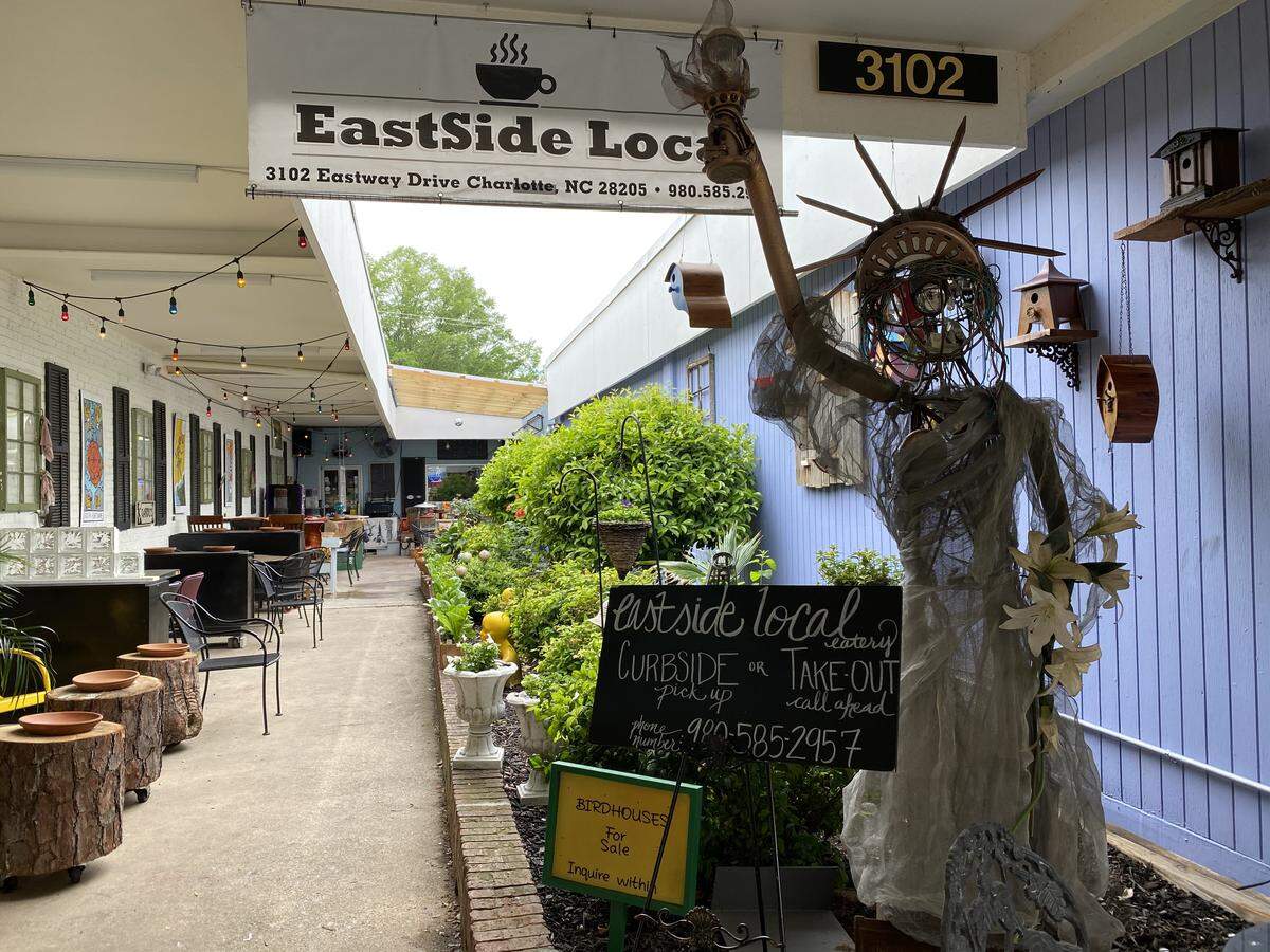EastSide Local is open 9 a.m.-6 p.m. Tuesday through Saturday, with vegan/vegetarian takeout, local coffee from Magnolia, Charlotte Coffee and Enderly. Move that Dough vegan treats are available on the weekends.