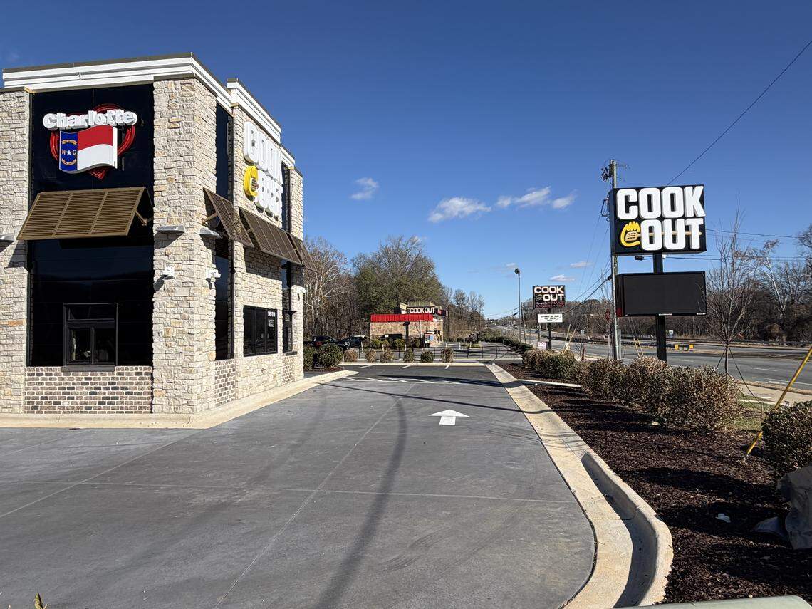It appears Cook Out, the Thomasville‑based fast food joint, is opening a second location in University. Right next to another one. It’s unclear why.