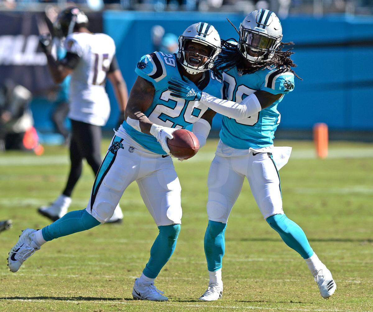 Carolina Panthers safety Mike Adams, left, said the team measures success in one way - winning.