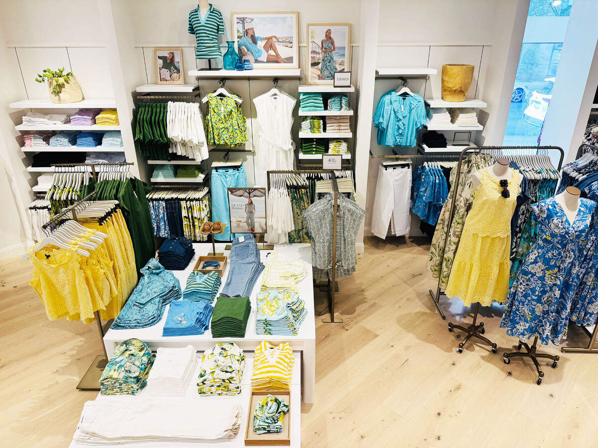The new Talbots is about half a mile from its old location in SouthPark, which closed earlier this year.