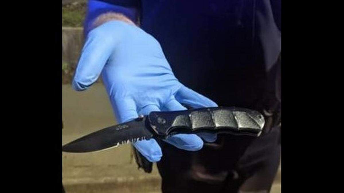 Police seized this ligature they say a masked suspect used to bound a woman in an uptown Charlotte parking deck on Thursday, March 11, 2021.