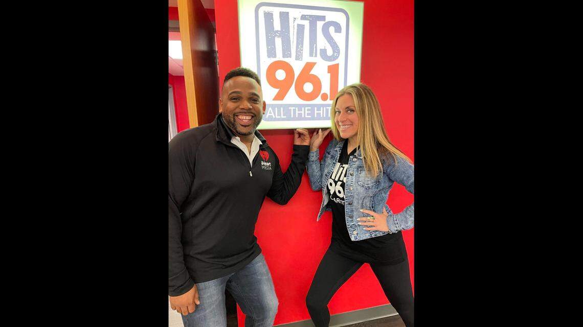 Miguel Fuller and Holly O’Connor co-host the “Miguel and Molly Show” on iHeartRadio’s Hits 96.1. The duo are on air weekday mornings from 6 a.m. to 10 a.m.
