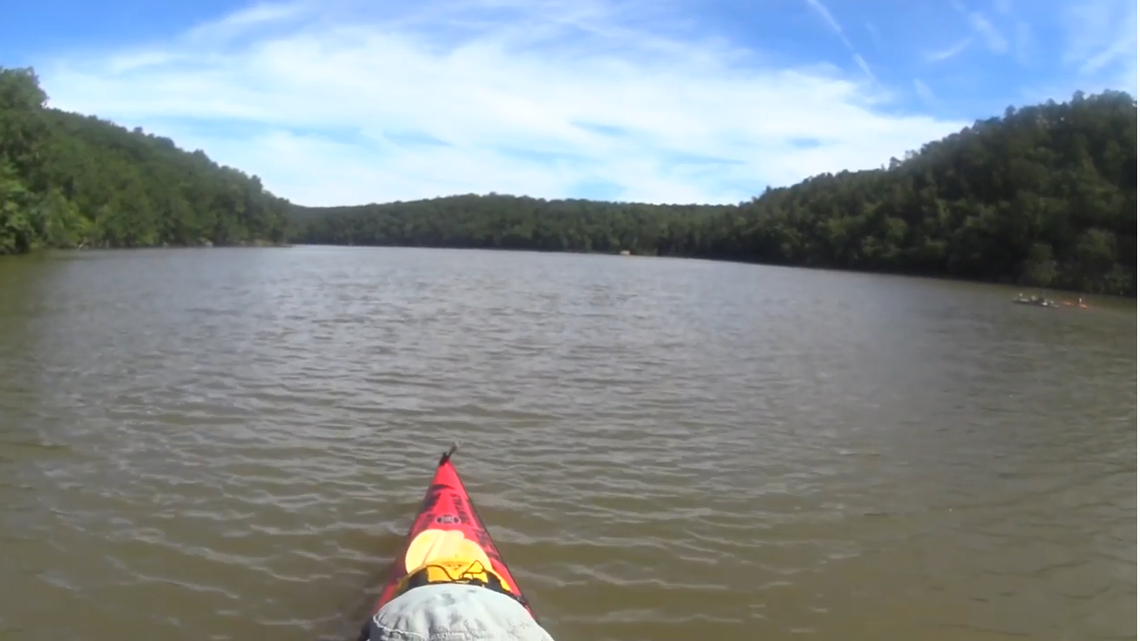A kayaker was saved Saturday after a state wildlife officer and a Stanly County sheriff’s deputy took turns performing CPR for “multiple minutes,” state officials say.
