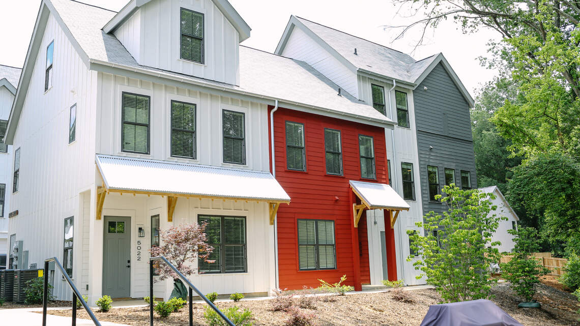 Charlotte’s first pocket neighborhood is a hybrid between apartments, homeownership