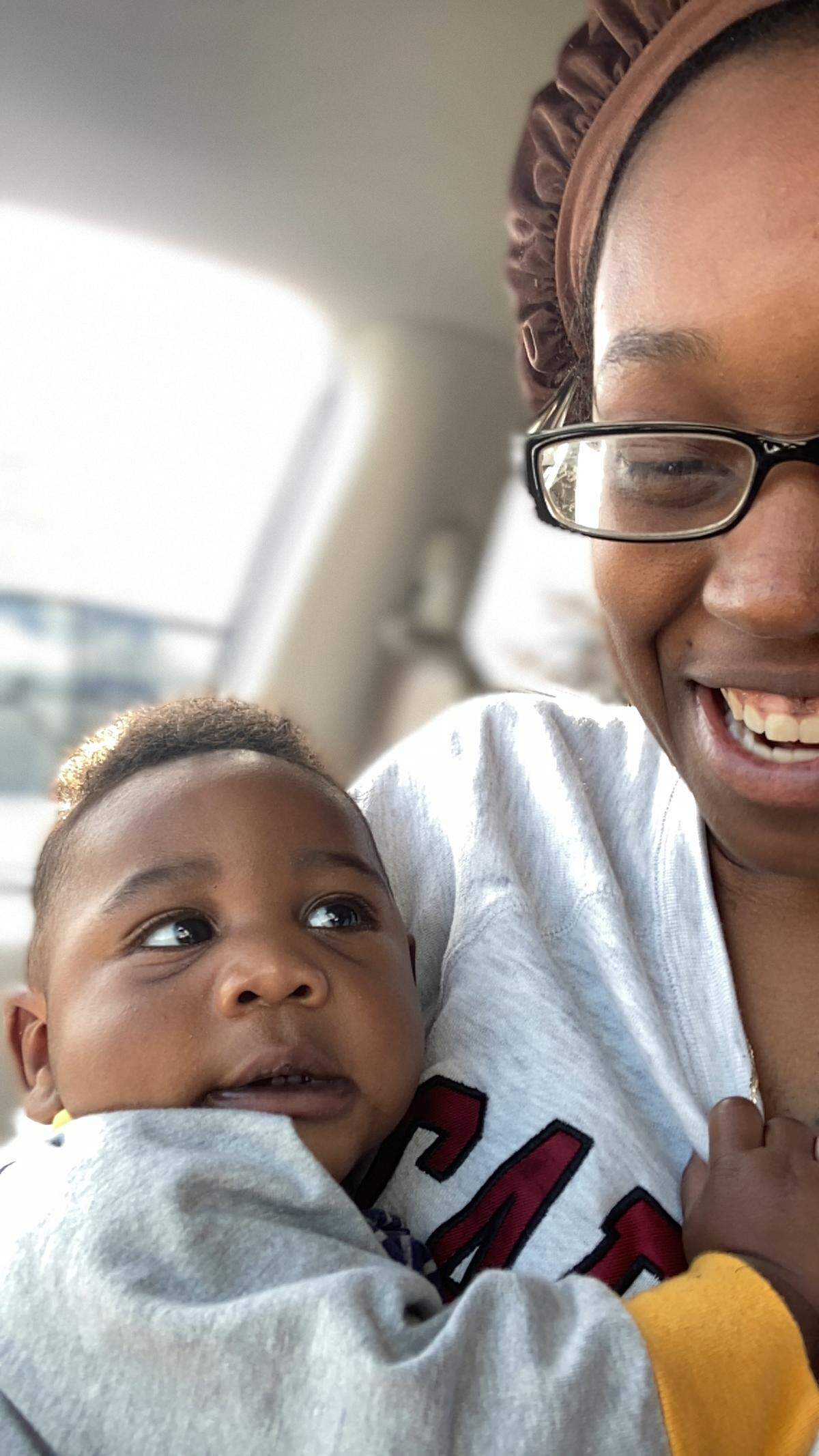 Jayce Edwards and his mother Victoria Olivia. Victoria Olivia died earlier this year after a battle with cancer. 