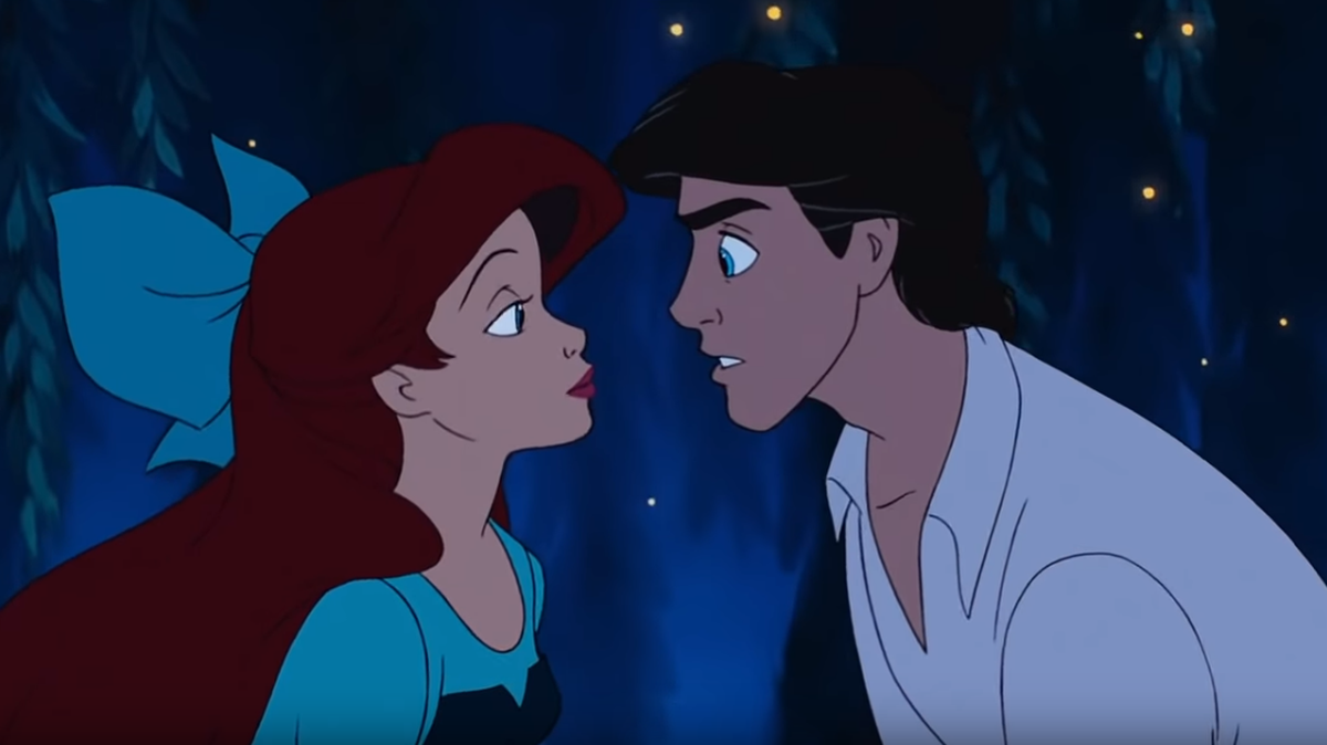 Scene in the animated “The Little Mermaid.” A live-action version will feature a black Ariel, and some are unhappy about it.