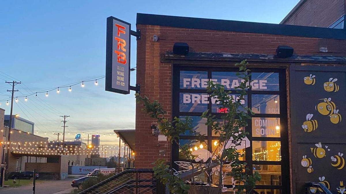 Free Range Brewing is Camp North End’s first brewery.