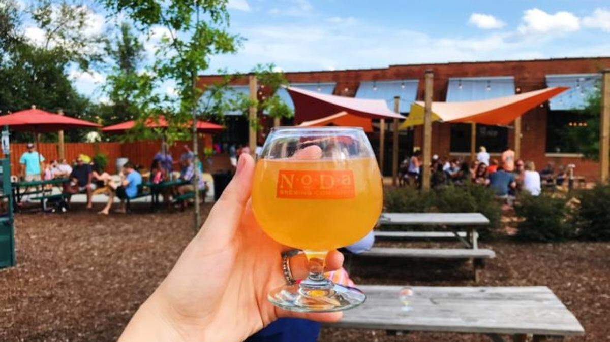 NoDa Brewing beer.
