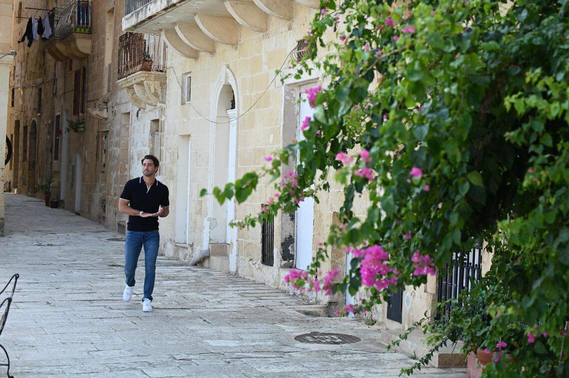 THE BACHELOR - “2804” The Bachelor is headed overseas. Joey’s journey continues in Malta with a dynamic one-on-one and the season’s largest group date. Plus, the tension in the house comes to a head on a two-on-one date and a shocking cocktail party full of thorns. MONDAY, FEB. 12 (8:00-10:01 p.m. EST), on ABC. (Disney/John Fleenor) JOEY GRAZIADEI