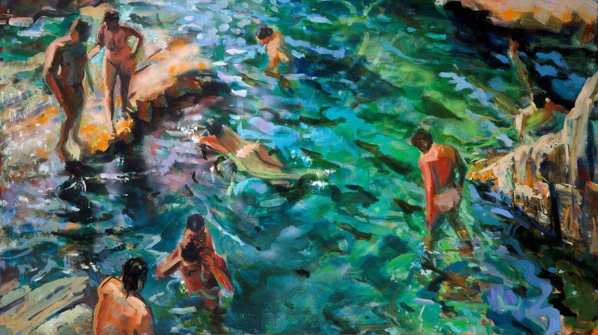 Grant Drumheller's Cove will be on view at Elder Gallery of Contemporary Art through Feb. 1. 