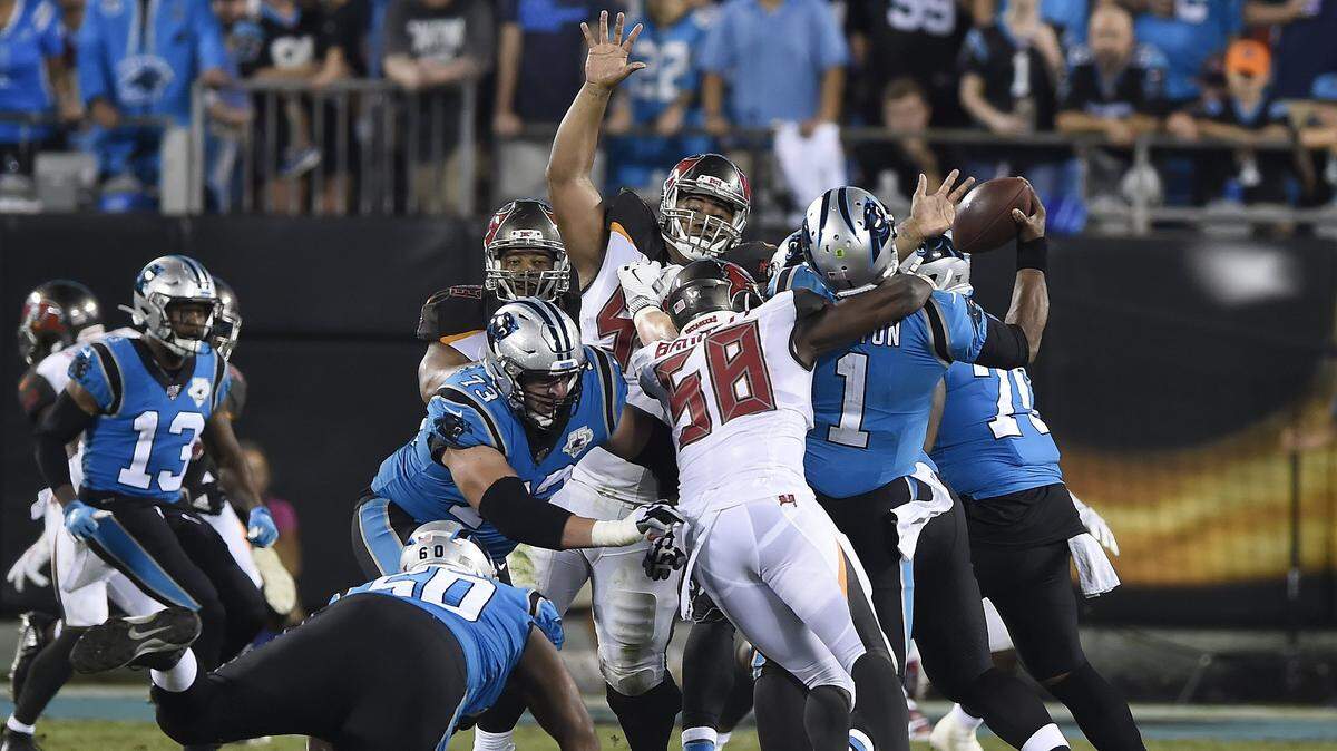 How Shaquil Barrett became Cam Newton’s worst nightmare and put him ‘in a blender’