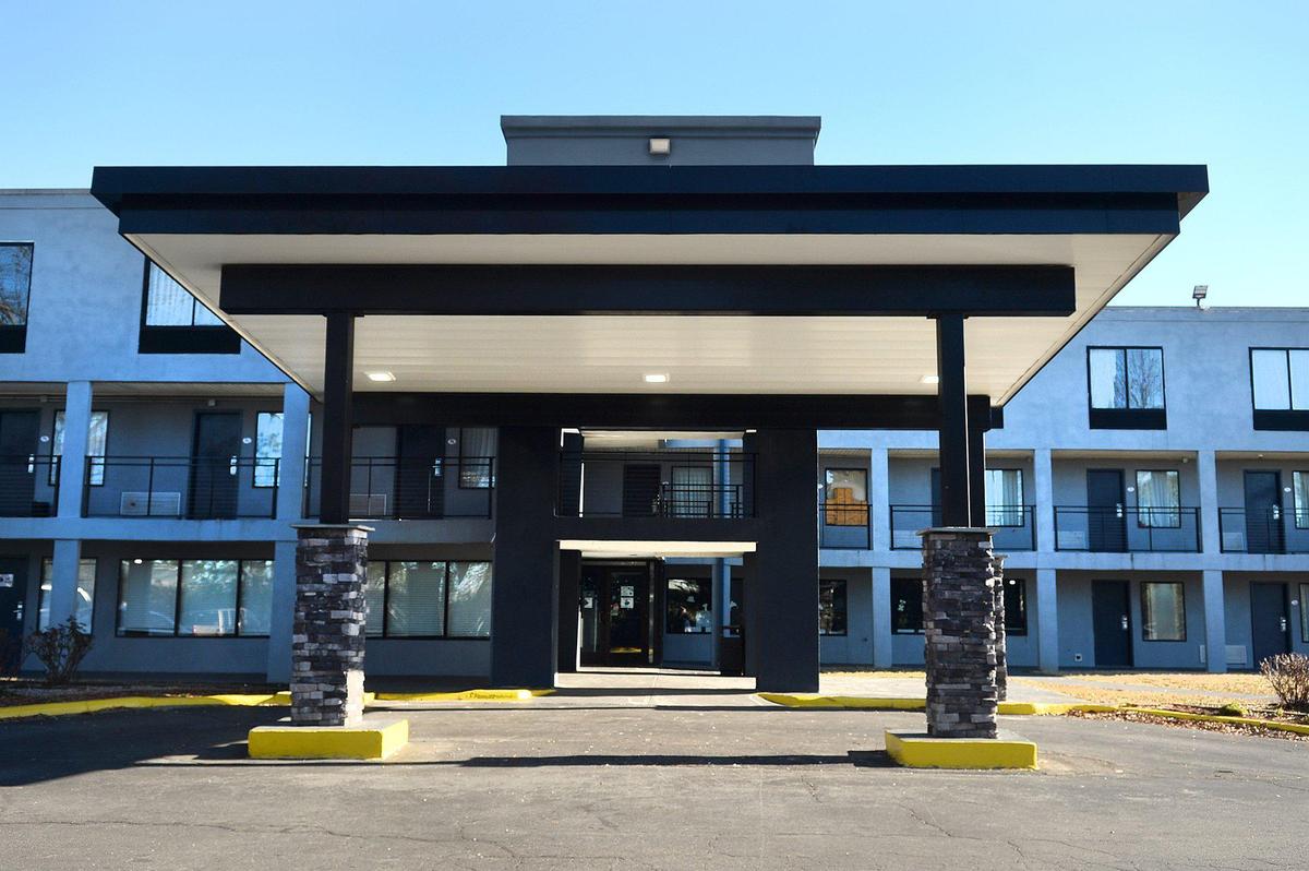 The hotel at 5415 Equipment Drive, shown on Jan. 14.