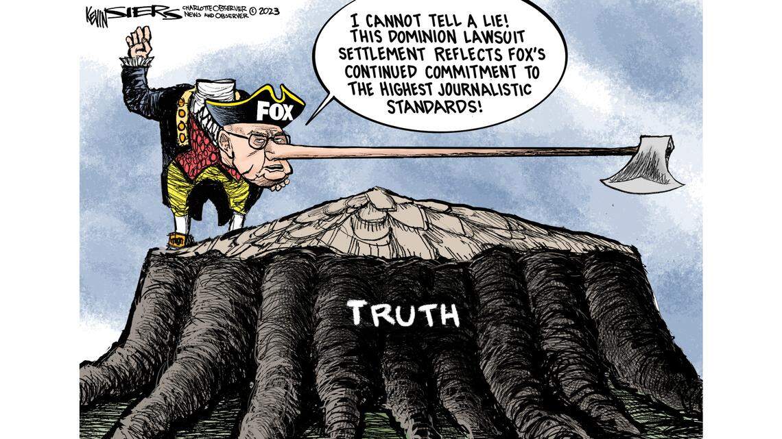 Fox News claims Dominion lawsuit settlement reflects its high journalistic values | Opinion