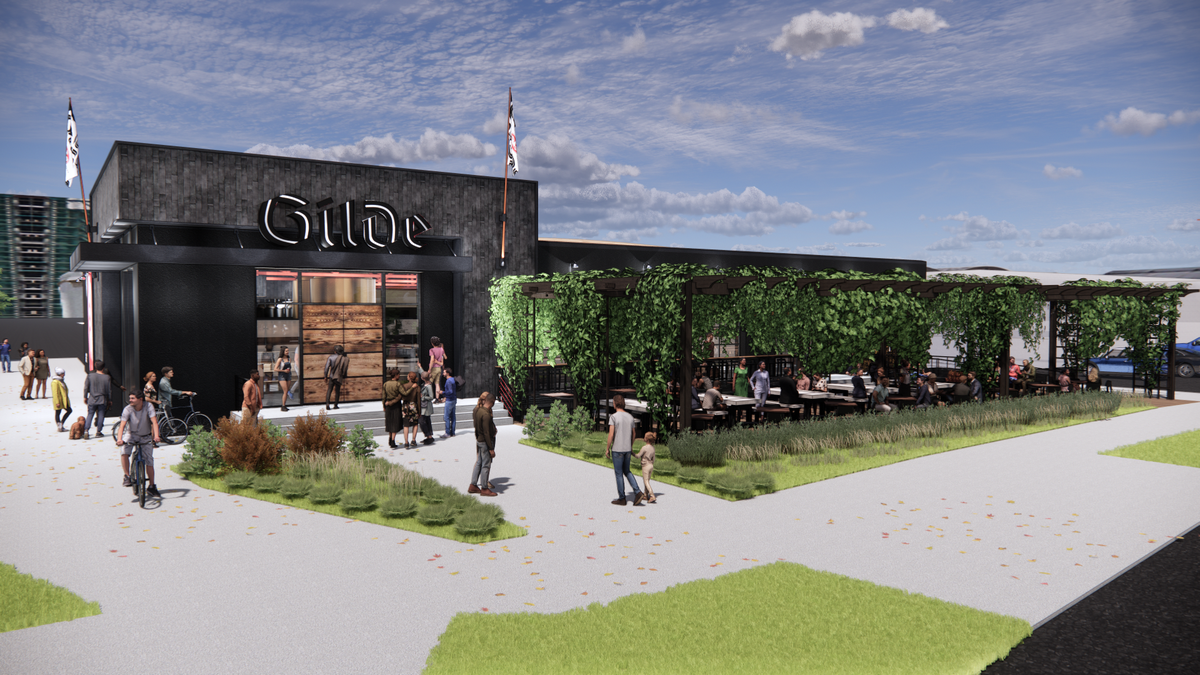 The Embassy at Gilde Brewery will open in the fall at 3530 Dewitt Lane in Lower South End in Charlotte.