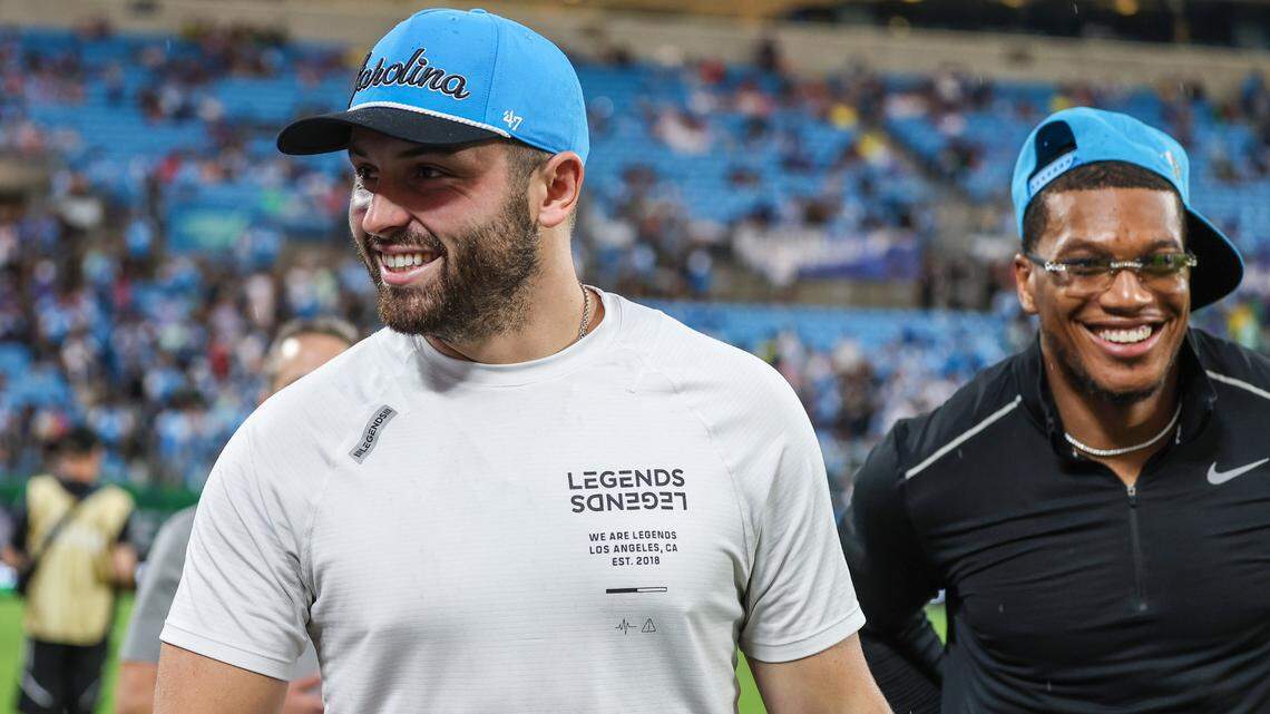 Battle between Mayfield and Darnold will give Panthers training camp the spice it needs