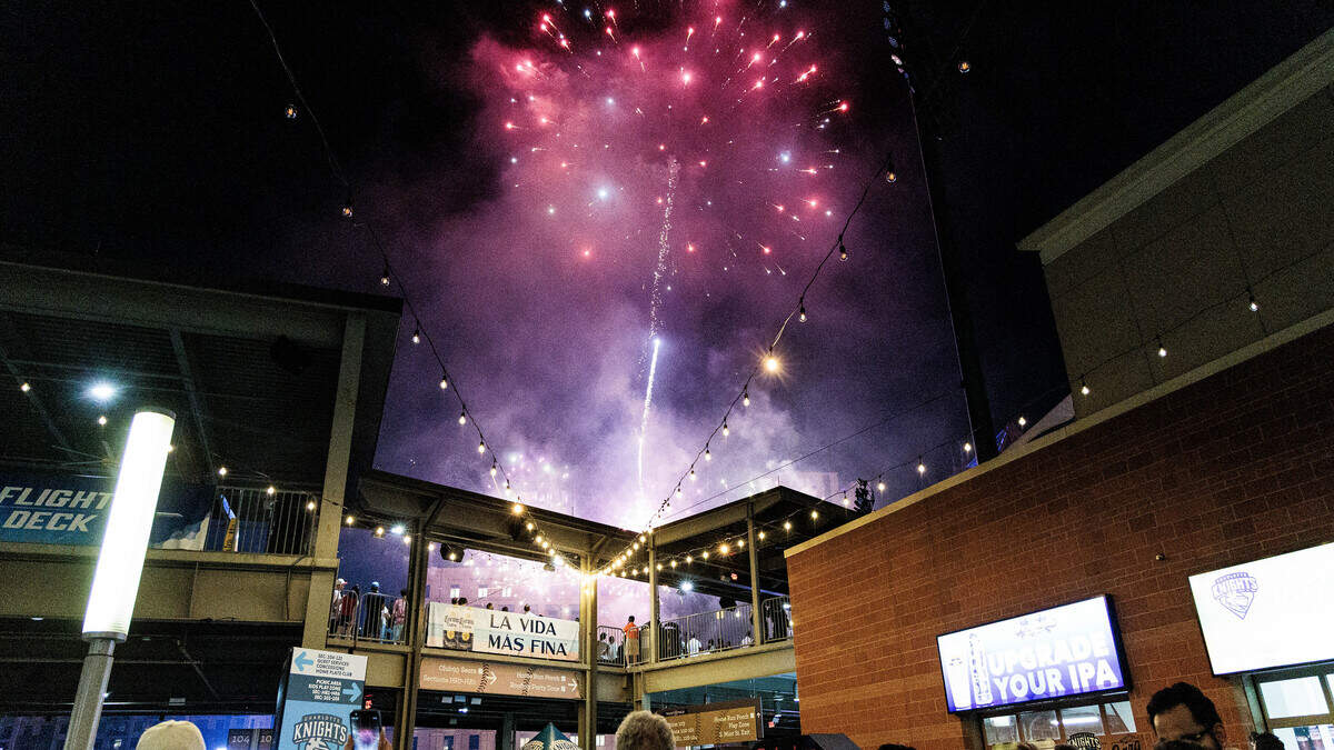 Fireworks light the Saturday, July 4, 2026, at Truist Field during the America 250: Charlotte event in uptown. Nearly 30 people were arrested during and after the festivities in uptown, most of them under age 18, CMPD says.