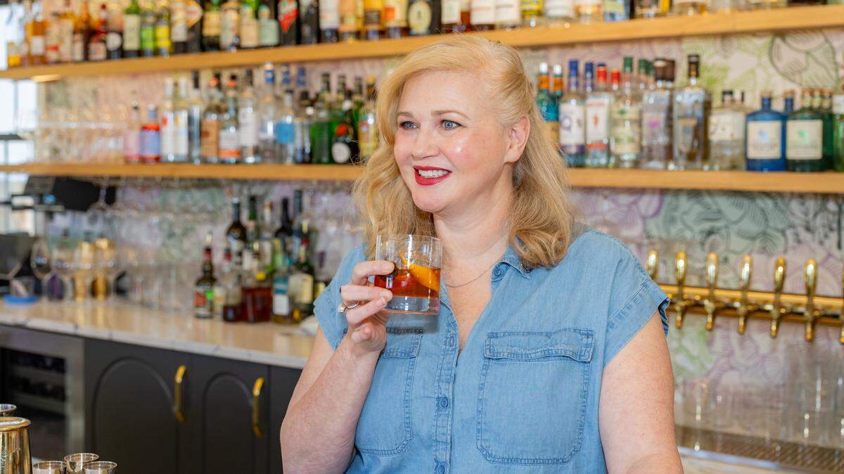 Colleen Hughes, shown behind the bar at Supperland.