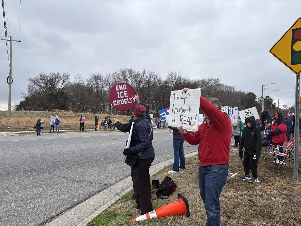 Crescent Communities denies a Concord warehouse will be used as an ICE detention facility as another protest is planned Saturday in the city.