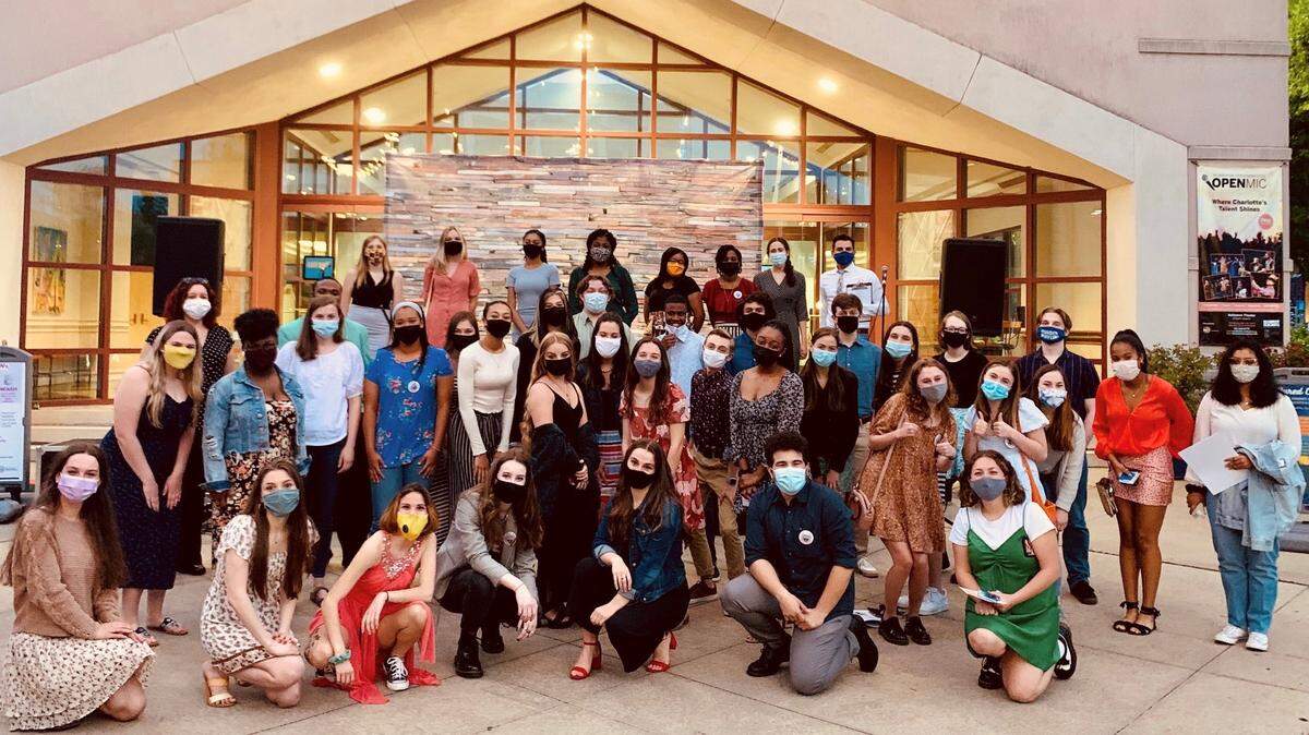 After a year of virtual activities, participants in Blumenthal Performing Arts’ 2020-2021 Junior Ambassadors program came together for an outdoor year-end awards banquet.