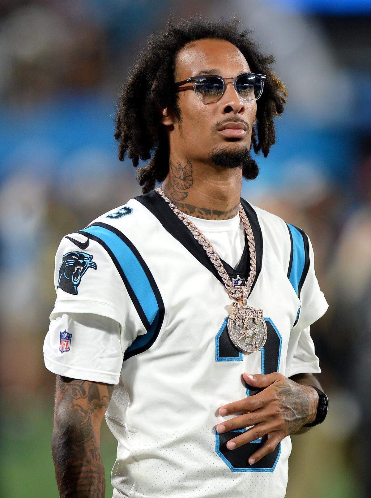 Carolina Panthers wide receiver Robbie Anderson was traded Monday to Arizona after a sideline spat Sunday with his wide receivers coach.