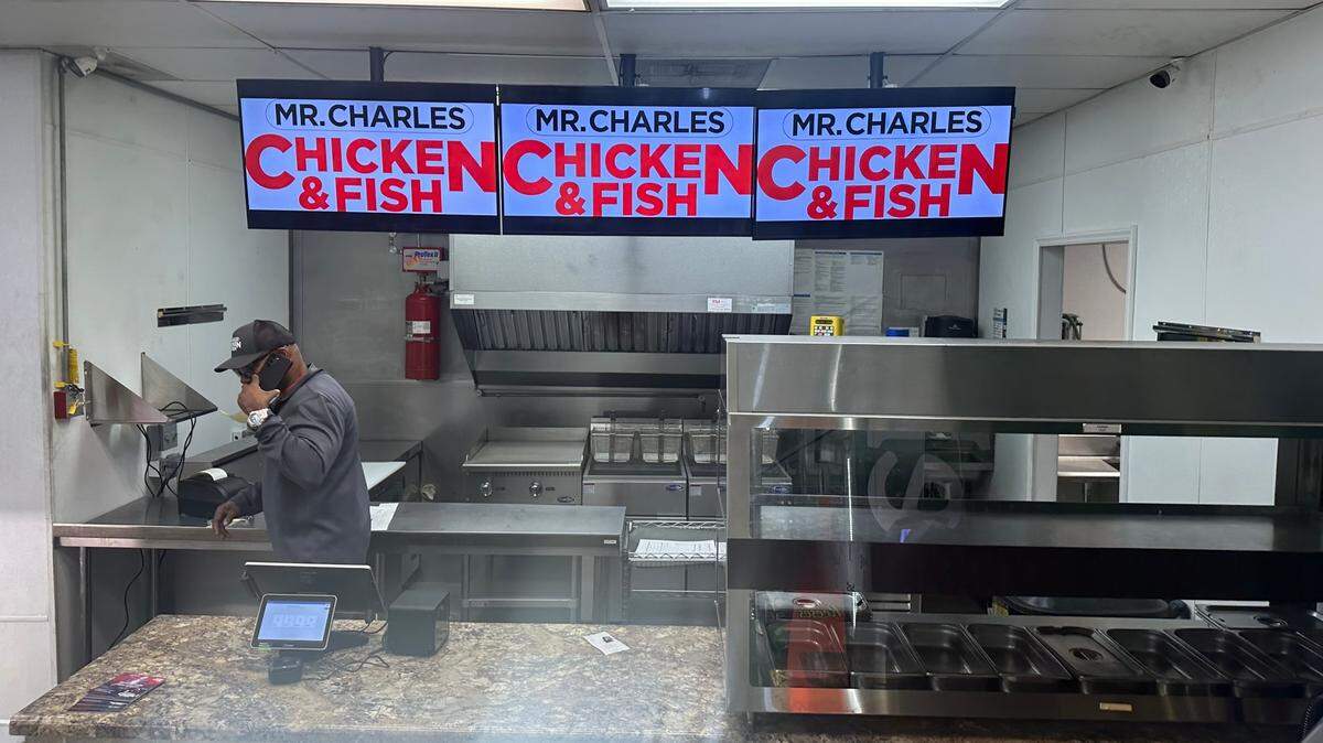 The newest location of Mr. Charles Chicken & Fish is opening Thursday, Feb. 8.