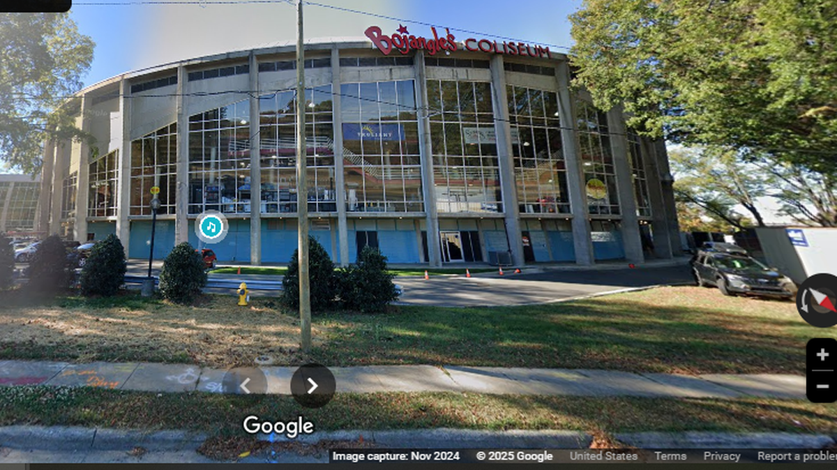 The officers were diverting traffic around a burst water pipe outside Bojangles Coliseum when the crash happened Sunday, CMPD says.