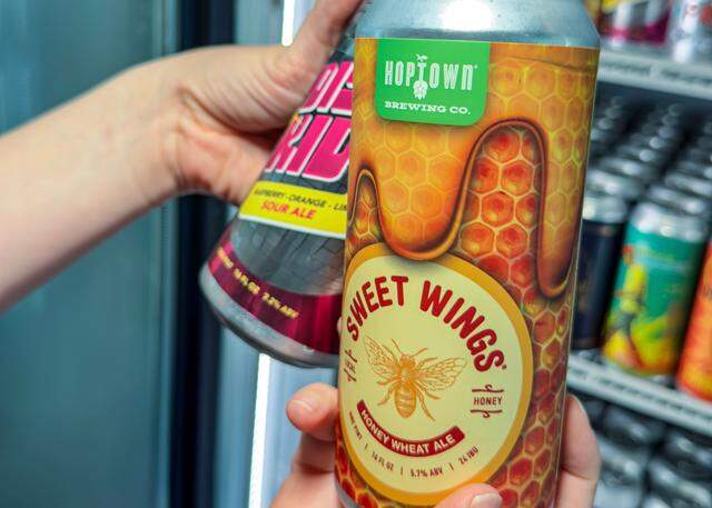 VRTX Restaurant and Bar and Vortex Bottle Shop offer an array of local craft beer from across the Carolinas.