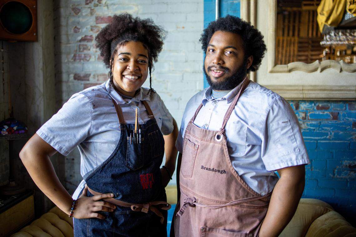 Leah & Louise’s culinary team — including co-head chefs Courtney Evans and Brandon Staton — will work in concert with Good Hot Fish chef-owner Ashleigh Shanti on a six-course meal.