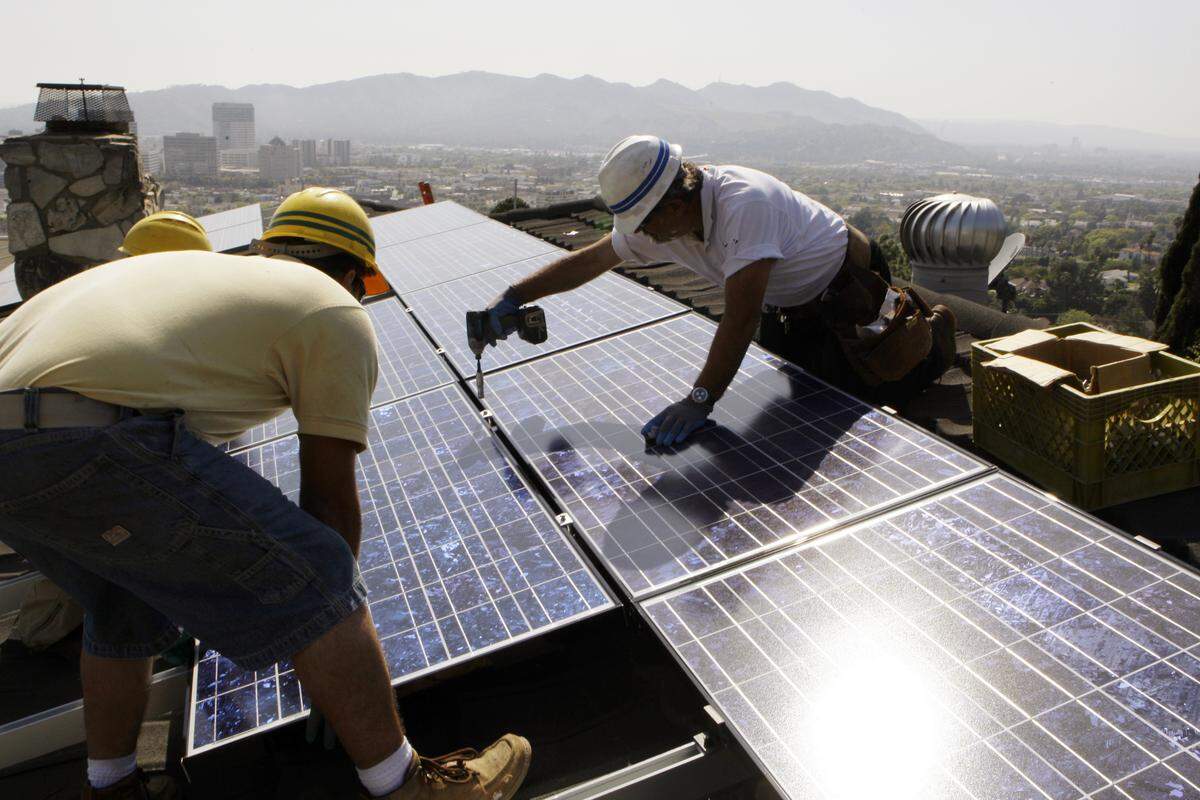 Close to 100 workers will be employed during the construction process, according to Duke Energy.