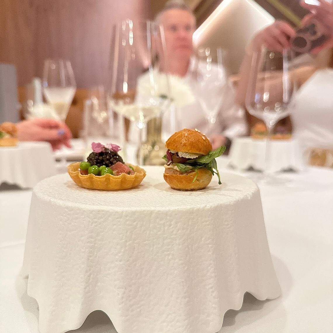 At Sora in Charlotte, European and Asian elements are woven intricately throughout each plating, creating a delicate merging of culture and flavor.