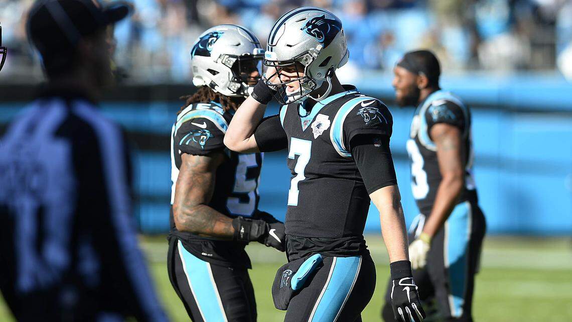 If Panthers would rather have Kyle Allen than look at Colin Kaepernick, they’ve given up