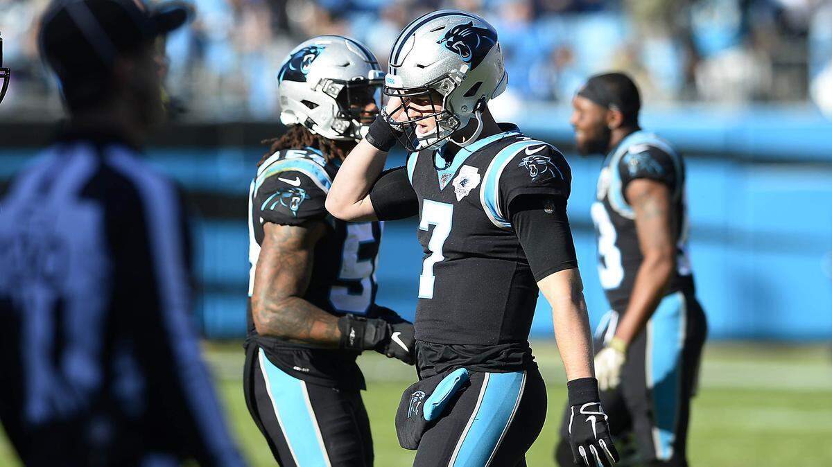 If Panthers would rather have Kyle Allen than look at Colin Kaepernick, they’ve given up