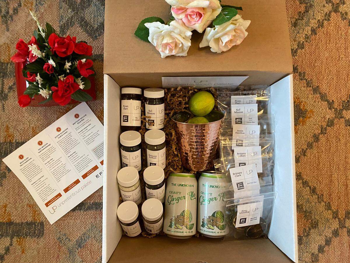 Make Moscow Mules for two with recipes from Charlotte’s best bartenders this Valentine’s Day.