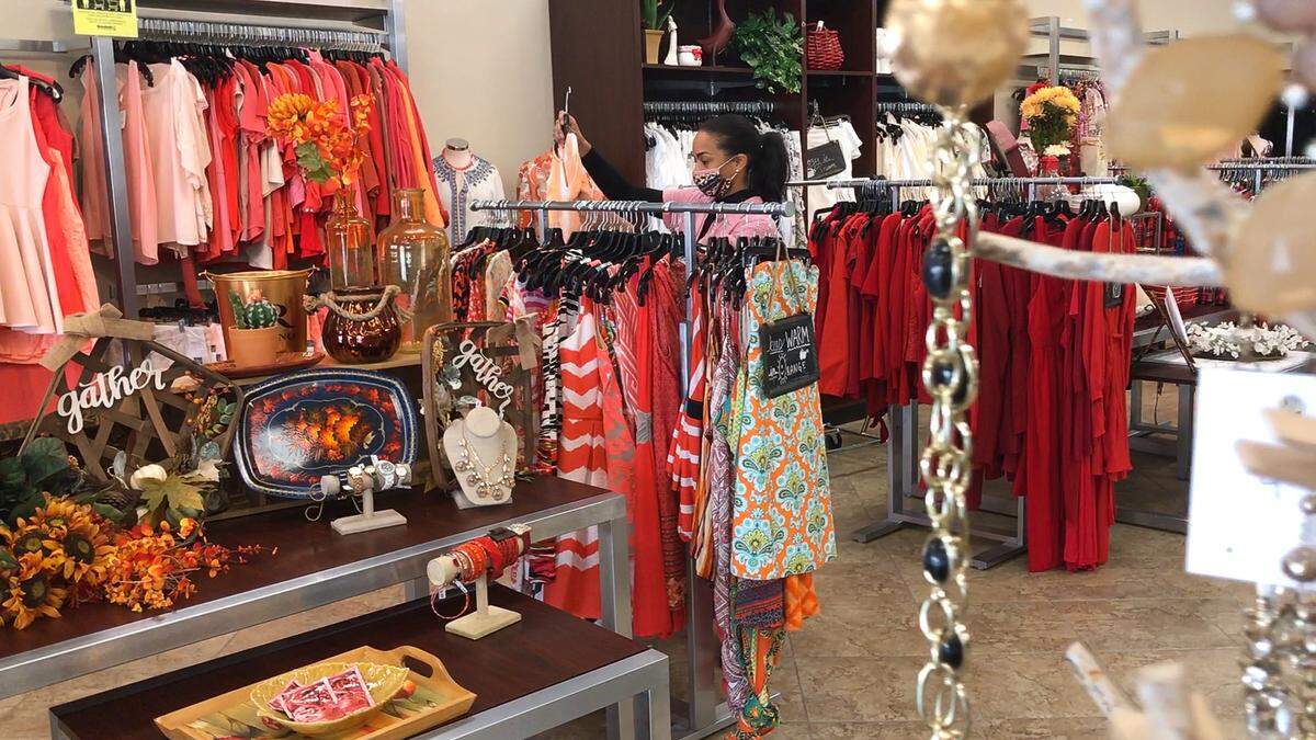 The Styled by Stacee collection debuts Friday, Feb. 12 at Charlotte’s GW Boutiques stores.